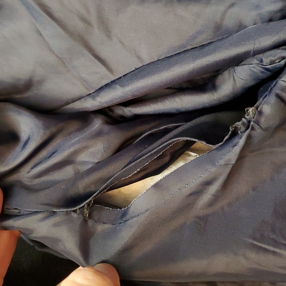 Jones New York Navy Pea Coat Medium - Picture 7 of 9